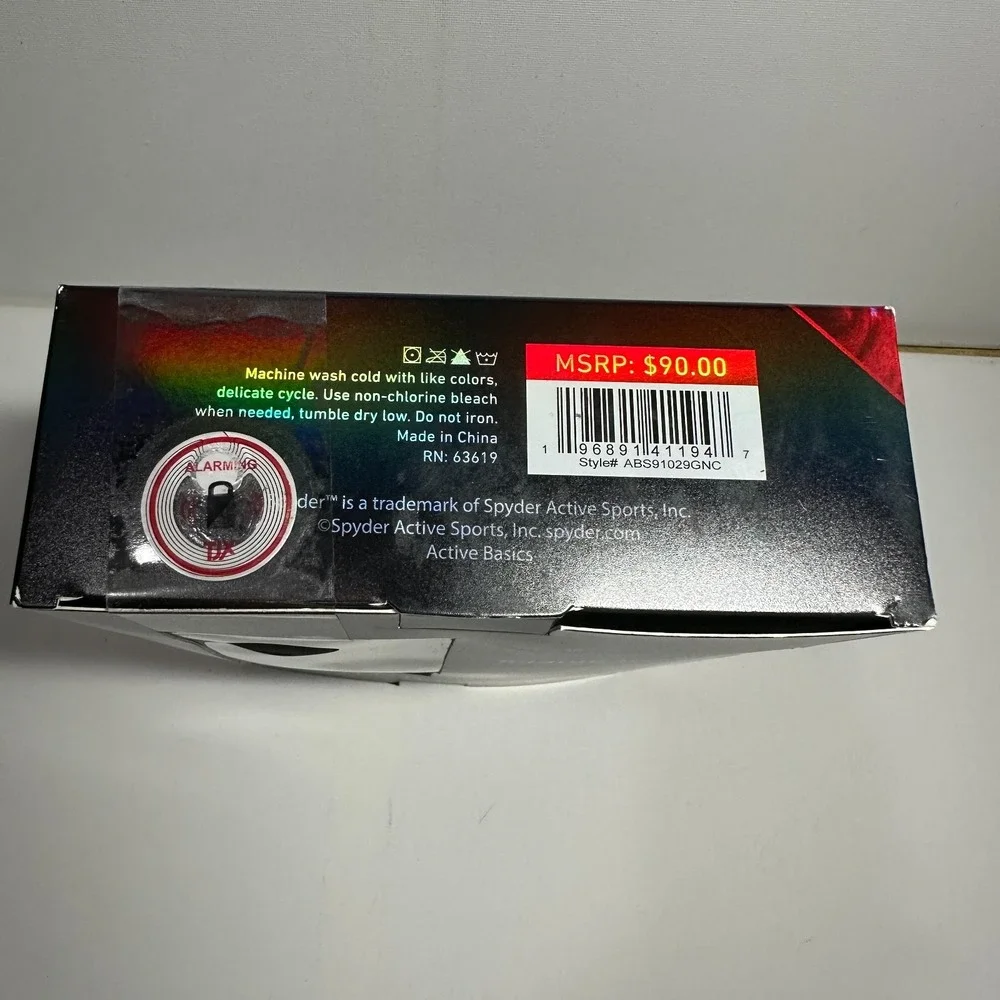 SPYDER Comfort Pouch Boxer Briefs‎ 4-Pack Men size Medium 32-34